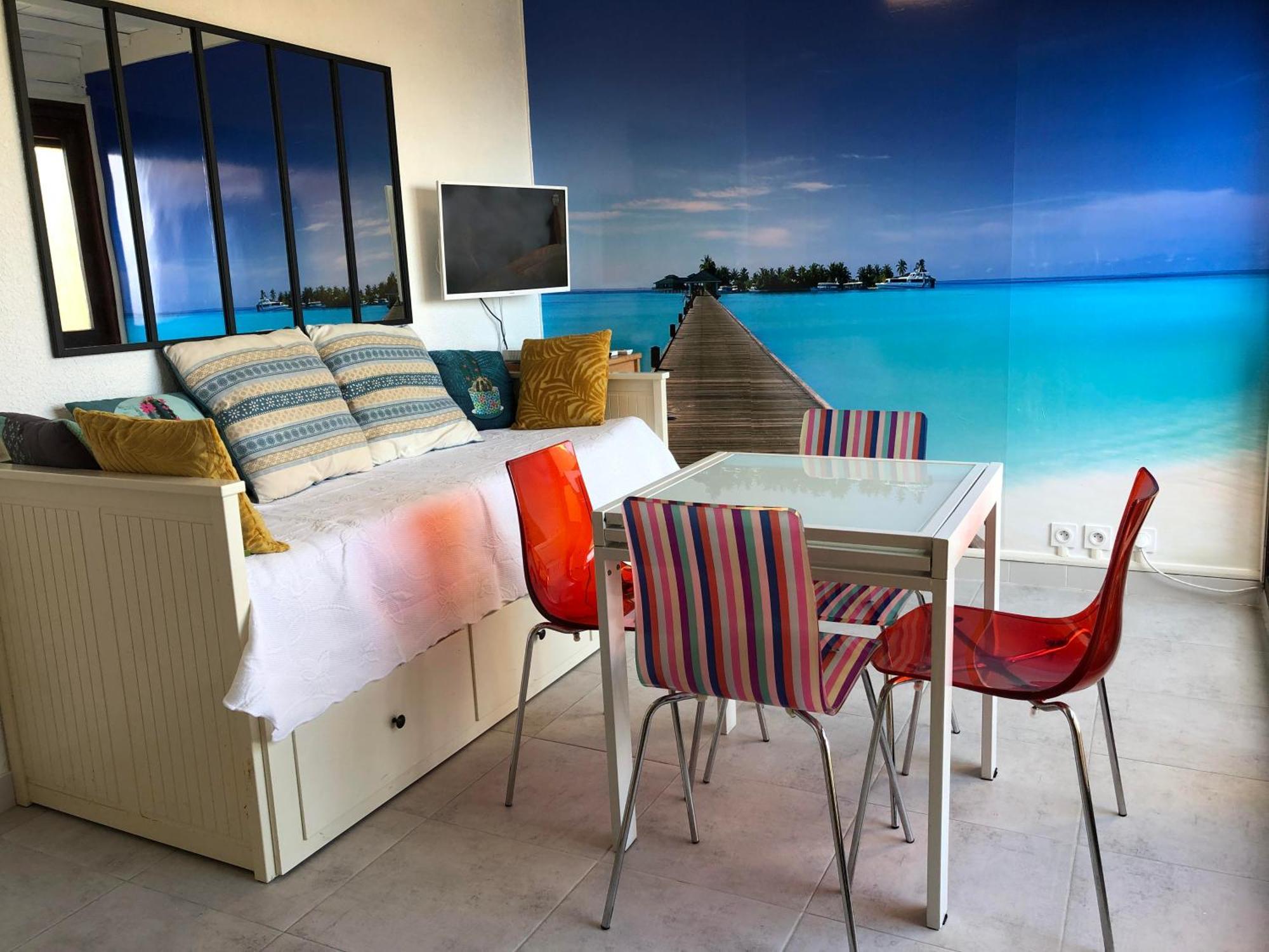 La Perle Vue Pieds Dans L'eau Clim Wifi Ferienhaus Leucate
